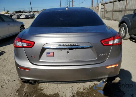 2016 Maserati Ghibli S from USA, damaged, VIN ZAM57RTA6G1172334